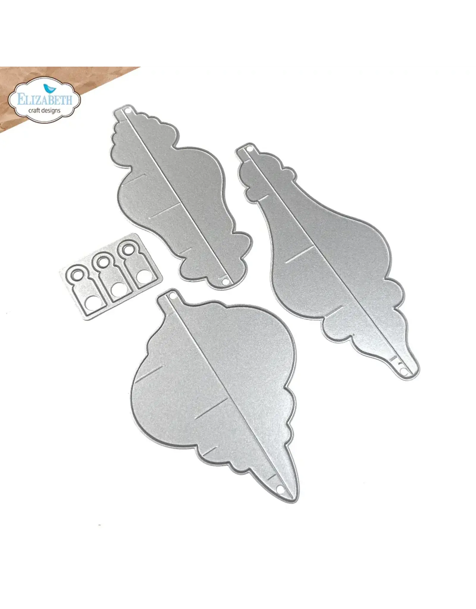 ELIZABETH CRAFT DESIGNS ELIZABETH CRAFT DESIGNS FESTIVE ORNAMENTS DIE SET