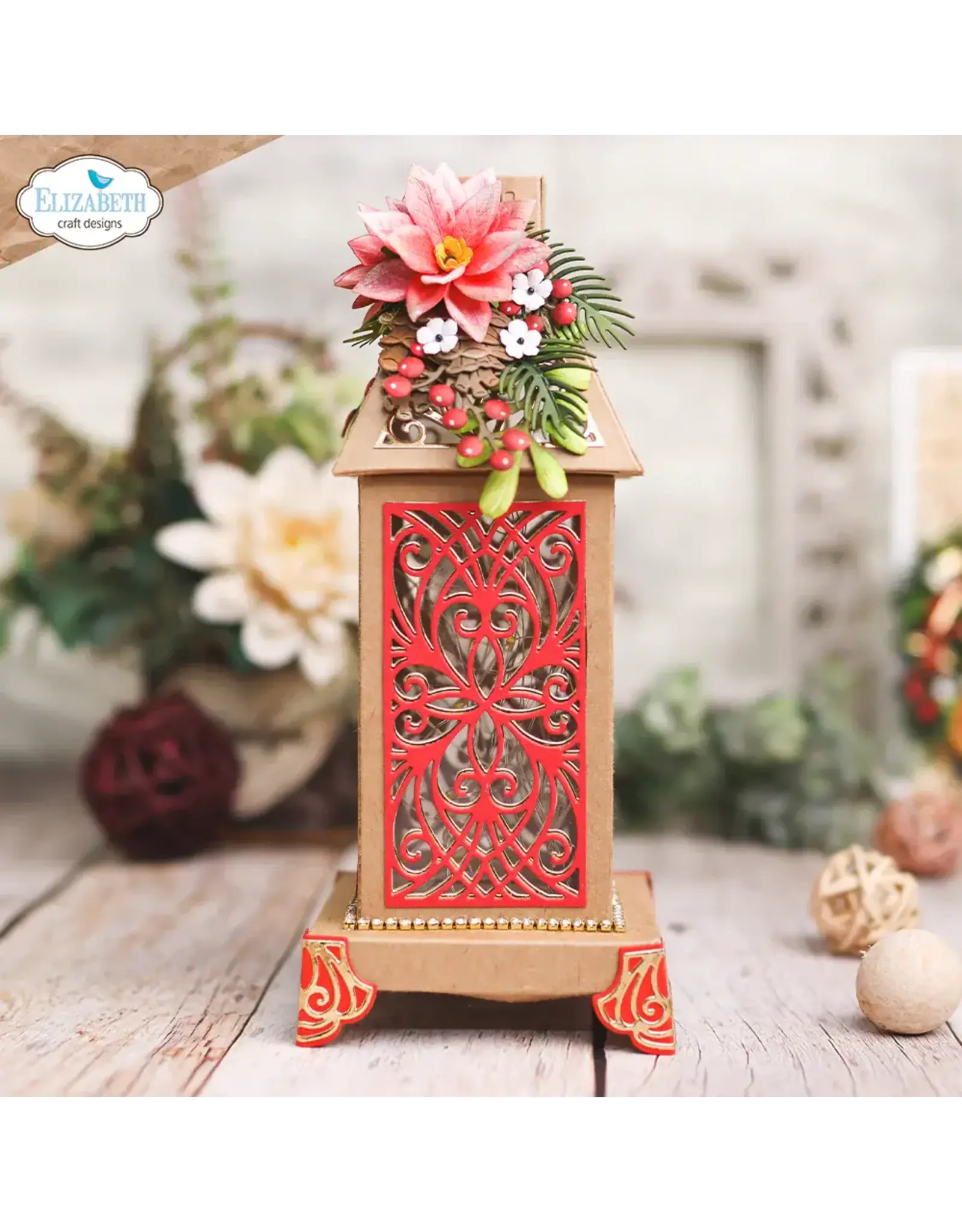 ELIZABETH CRAFT DESIGNS ELIZABETH CRAFT DESIGNS FESTIVE LANTERN DIE SET
