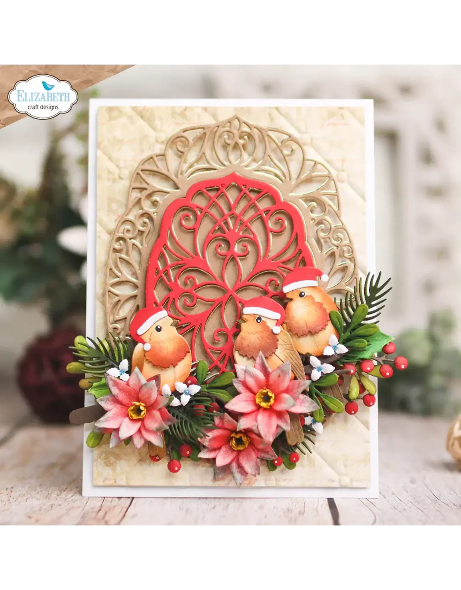 ELIZABETH CRAFT DESIGNS ELIZABETH CRAFT DESIGNS FESTIVE ORNATE FRAME DIE SET