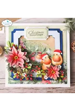 ELIZABETH CRAFT DESIGNS ELIZABETH CRAFT DESIGNS FESTIVE ROBIN DIE SET