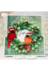 ELIZABETH CRAFT DESIGNS ELIZABETH CRAFT DESIGNS FESTIVE ROBIN DIE SET