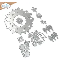 ELIZABETH CRAFT DESIGNS ELIZABETH CRAFT DESIGNS HOLIDAY WREATH DIE SET
