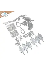 ELIZABETH CRAFT DESIGNS ELIZABETH CRAFT DESIGNS WINTER GREENERY DIE SET