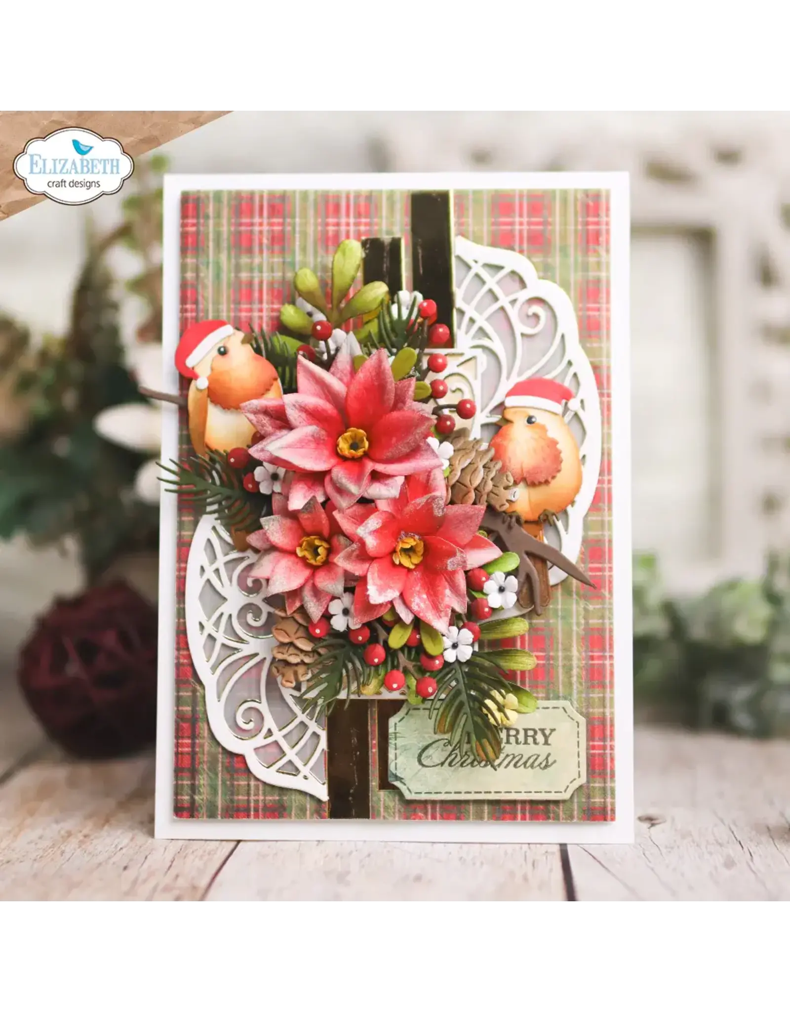 ELIZABETH CRAFT DESIGNS ELIZABETH CRAFT DESIGNS POINSETTIA DIE SET
