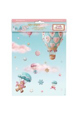 STAMPERIA STAMPERIA CANDY CHRISTMAS ASSORTED A4 RICE PAPER 6/PK