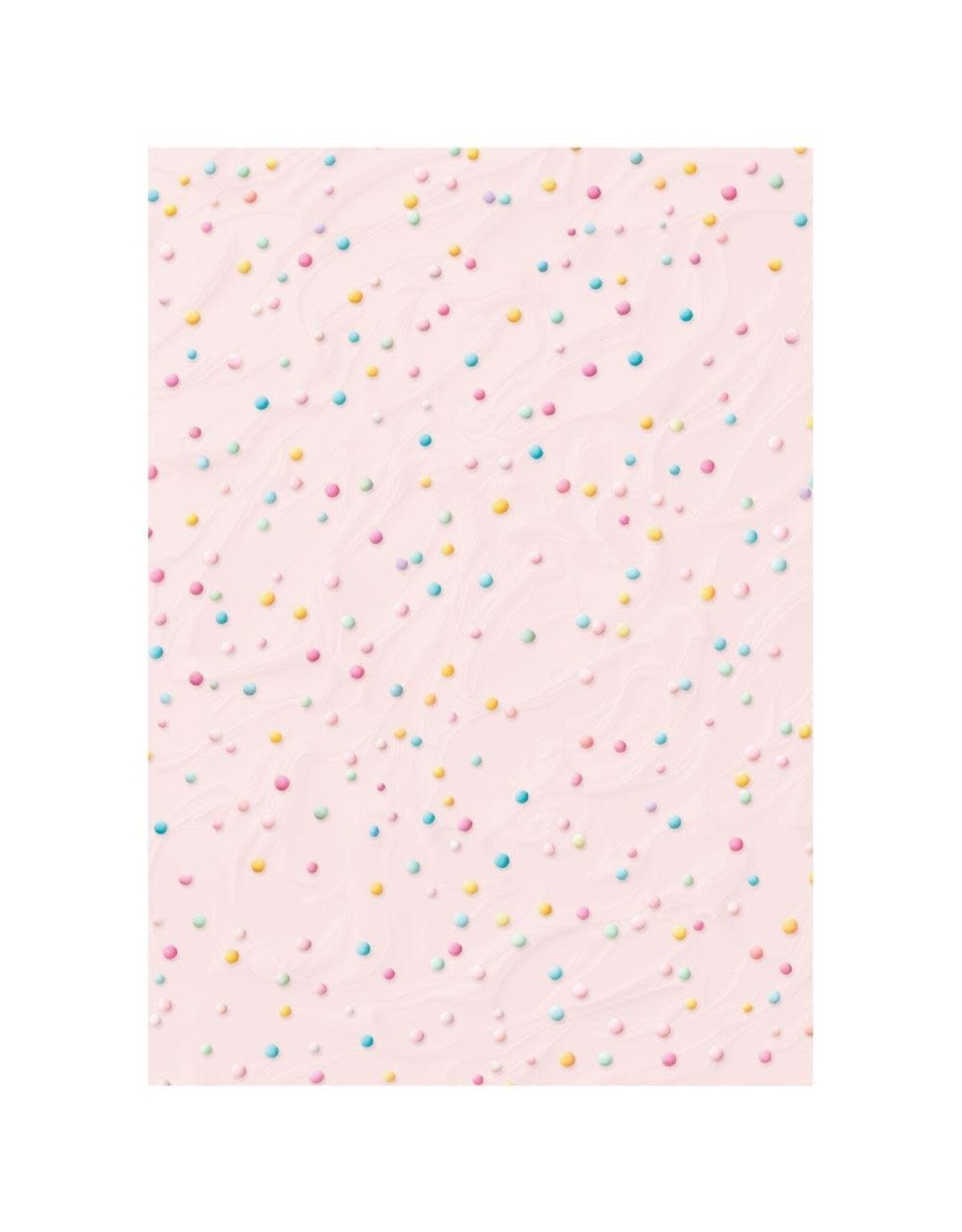 STAMPERIA STAMPERIA CANDY CHRISTMAS ASSORTED A6 RICE PAPER DECOUPAGE BACKGROUNDS 10.5X14.8CM 8/PK