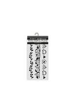 STAMPERIA STAMPERIA THE OWL'S HOUSE 3 STRIPES 12x25cm STENCIL