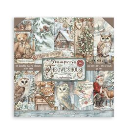 STAMPERIA STAMPERIA THE OWL'S HOUSE 12x12 COLLECTION PACK 10 SHEETS