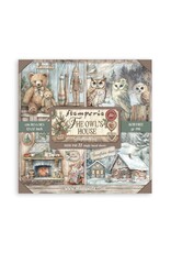STAMPERIA STAMPERIA THE OWL'S HOUSE MAXI PAD 12x12 PAPER PACK 22 SHEETS