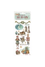 STAMPERIA STAMPERIA ALICE IN CHRISTMAS HAPPINESS RUB-ON