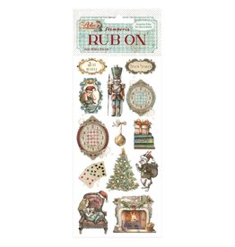 STAMPERIA STAMPERIA ALICE IN CHRISTMAS SOLDIERS RUB-ON