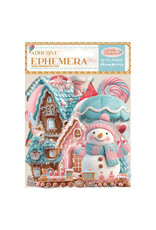 STAMPERIA STAMPERIA CANDY CHRISTMAS EPHEMERA ADHESIVE PAPER CUT OUTS
