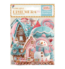 STAMPERIA STAMPERIA CANDY CHRISTMAS EPHEMERA ADHESIVE PAPER CUT OUTS