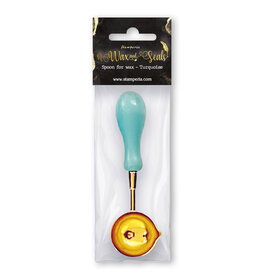 STAMPERIA STAMPERIA TURQUOISE SPOON FOR WAX