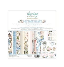 MINTAY MINTAY COTTAGE HEART 8x8 PAPER PAD 24 SHEETS