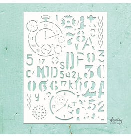 MINTAY MINTAY KREATIVA MIXED 10 6x8 STENCIL