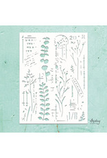 MINTAY MINTAY KREATIVA MIXED 9 6x8 STENCIL