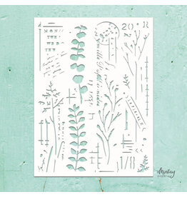 MINTAY MINTAY KREATIVA MIXED 9 6x8 STENCIL