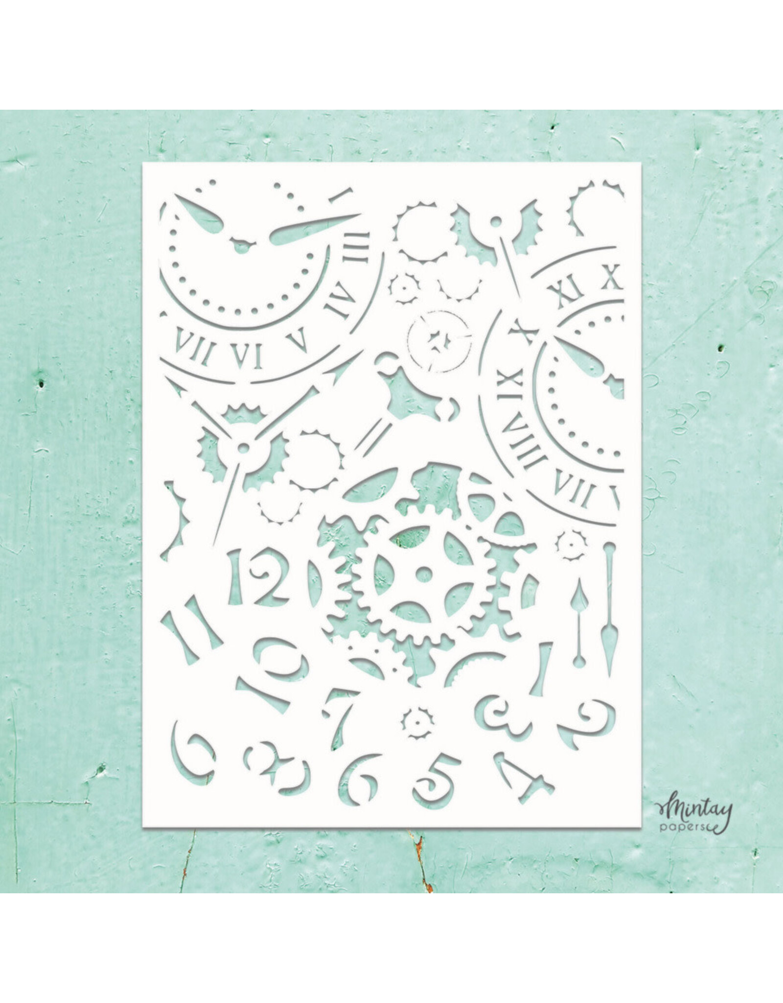 MINTAY MINTAY KREATIVA MIXED 7 6x8 STENCIL