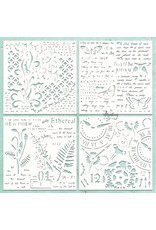 MINTAY MINTAY CHIPPIES - DECOR PATTERNS 4 12x12 CHIPBOARD