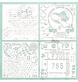 MINTAY MINTAY CHIPPIES - DECOR PATTERNS 3 12x12 CHIPBOARD