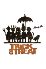 SIZZIX SIZZIX TIM HOLTZ THINLITS TRICK-OR-TREAT DIE SET