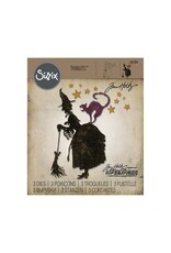 SIZZIX SIZZIX TIM HOLTZ THINLITS WITCHCRAFT DIE SET