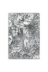 SIZZIX SIZZIX TIM HOLTZ 3D TEXTURE FADES FOLIAGE LARGE A5 EMBOSSING FOLDER