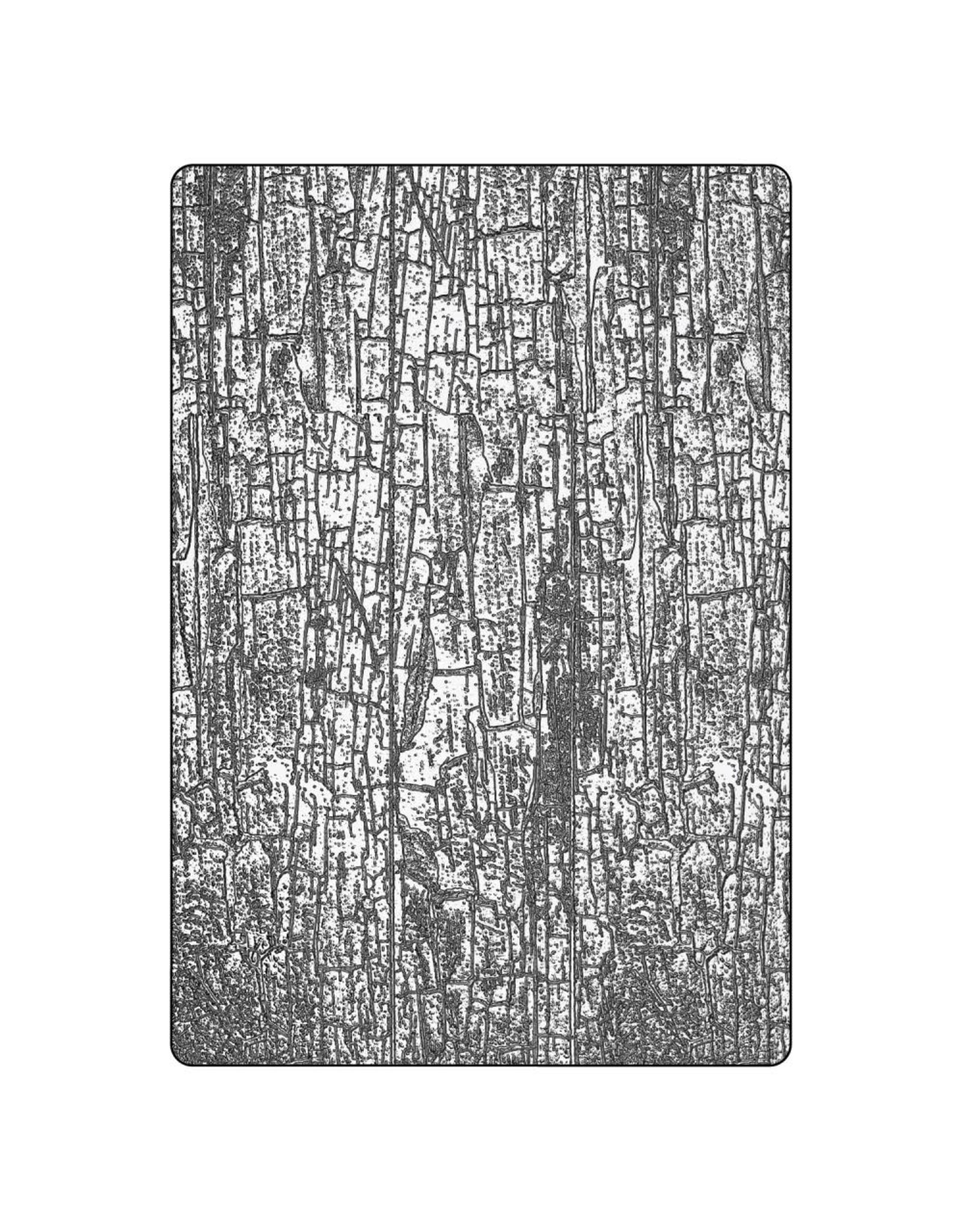 SIZZIX SIZZIX TIM HOLTZ 3D TEXTURE FADES CRACKED LARGE A5 EMBOSSING FOLDER