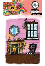 STUDIOLIGHT STUDIOLIGHT ART BY MARLENE SCENE BUILDING CLEAR STAMP SET