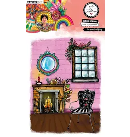 STUDIOLIGHT STUDIOLIGHT ART BY MARLENE SCENE BUILDING CLEAR STAMP SET