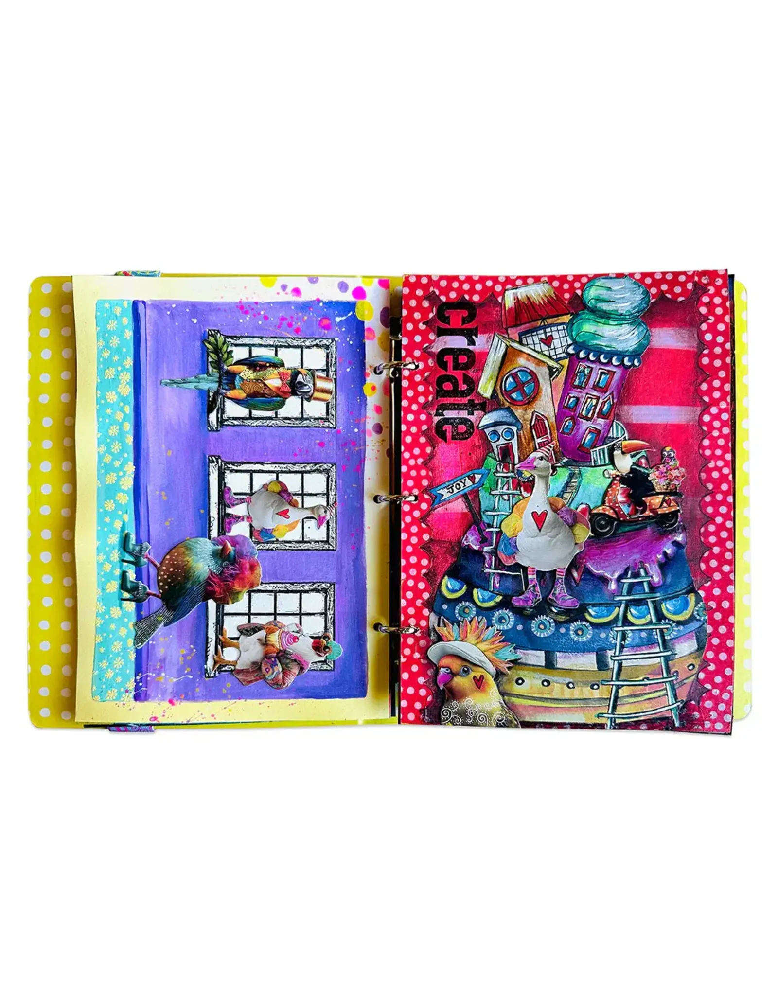 STUDIOLIGHT STUDIOLIGHT ART BY MARLENE SCENE BUILDING CLEAR STAMP SET