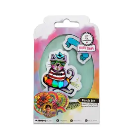 STUDIOLIGHT STUDIOLIGHT ART BY MARLENE BEACH BUM CLING STAMP SET