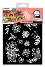 STUDIOLIGHT STUDIOLIGHT ART BY MARLENE LOVELY PRINTS WHITE RUB-ON TRANSFERS