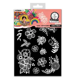 STUDIOLIGHT STUDIOLIGHT ART BY MARLENE LOVELY PRINTS WHITE RUB-ON TRANSFERS