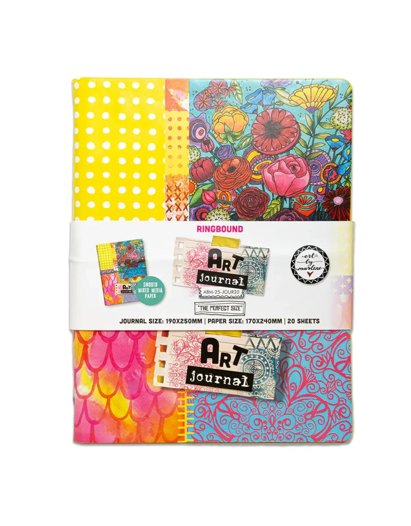 STUDIOLIGHT STUDIOLIGHT ART BY MARLENE PERFECT SIZE ART JOURNAL