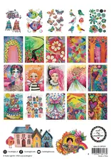 STUDIOLIGHT STUDIOLIGHT ART BY MARLENE CUT AND PASTE BOOK WHIMSICAL WORLD COLLAGE PAPER PAD STUDIOLIGHT STUDIOLIGHT ART BY MARLENE CUT AND PASTE BOOK WHIMSICAL WORLD COLLAGE PAPER PAD