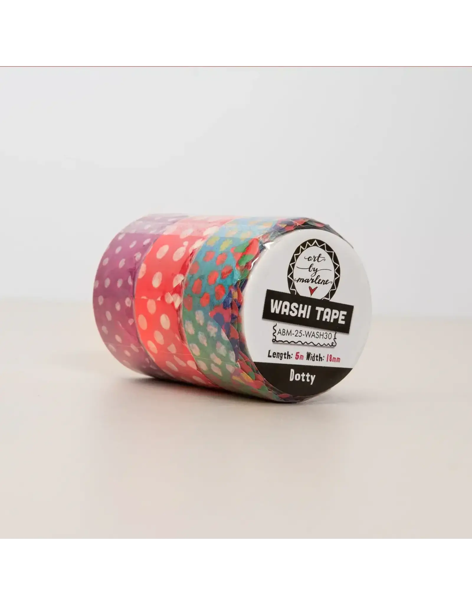 STUDIOLIGHT STUDIOLIGHT ART BY MARLENE DOTTY ART WASHI TAPE 3/PK