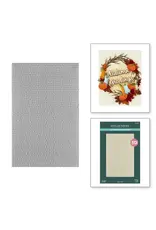 SPELLBINDERS SPELLBINDERS SUZANNE HUE TEXTURE & FOLIAGE COLLECTION DIMPLED 3D EMBOSSING FOLDER