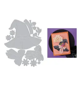 HERO ARTS HERO ARTS HOCUS POCUS COLLECTION WITCH'S HAT ETCHED DIE SET
