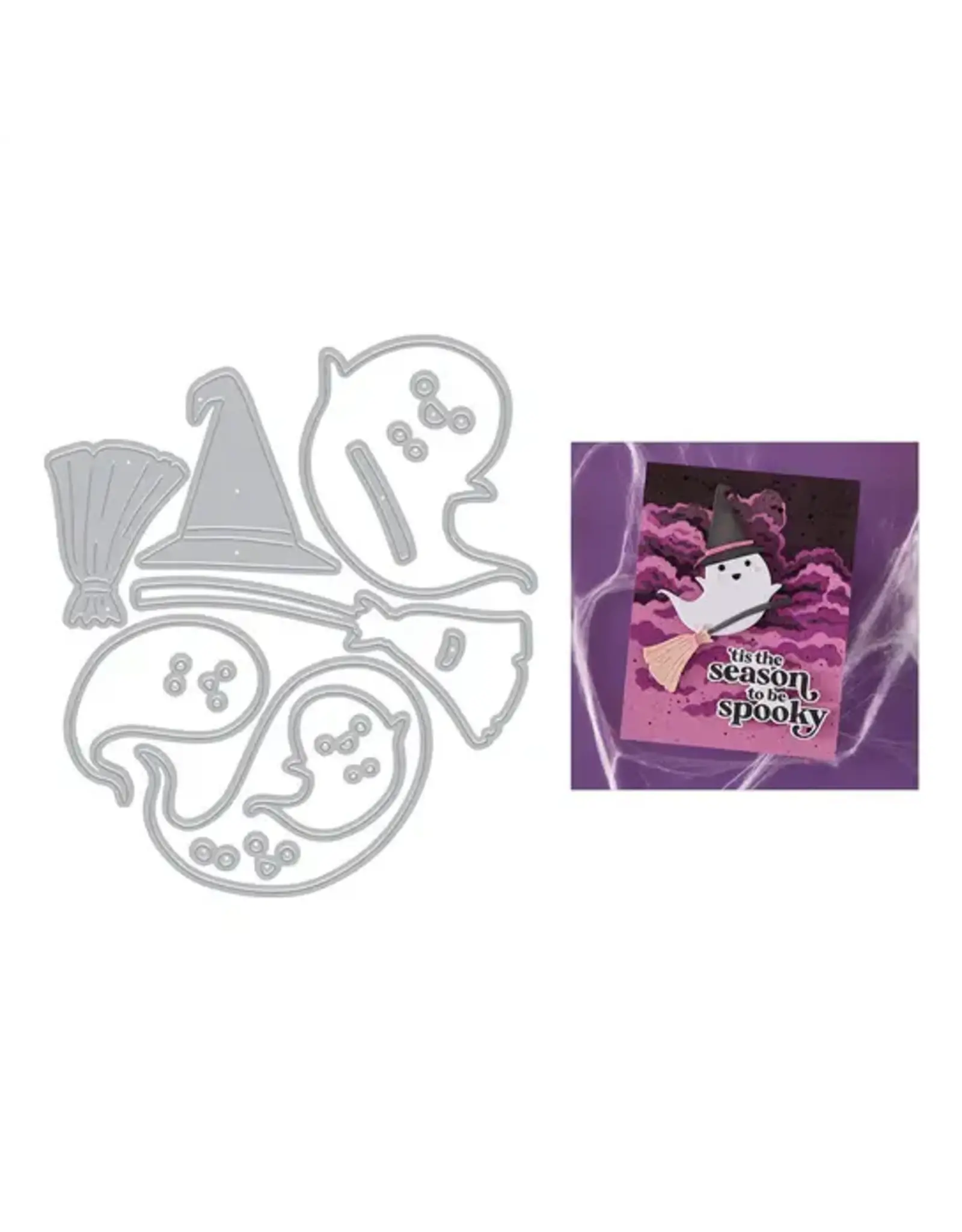 HERO ARTS HERO ARTS HOCUS POCUS COLLECTION BOO TO YOU ETCHED DIE SET