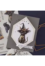 SPELLBINDERS SPELLBINDERS SIMPLY MADE COLLECTION STAY SPOOKY RUB-ON TRANSFERS