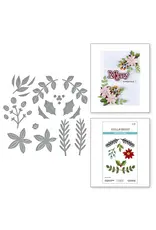 SPELLBINDERS SPELLBINDERS LISA HORTON ALL ABOUT CHRISTMAS COLLECTION CHRISTMAS FOLIAGE ETCHED DIE SET