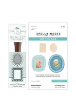 SPELLBINDERS SPELLBINDERS HOLIDAY MAGIC COLLECTION WAX SEAL STAMP AND DIE BUNDLE