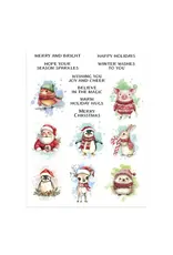SPELLBINDERS SPELLBINDERS HOLIDAY MAGIC COLLECTION HOLIDAY MAGIC RUB-ON TRANSFERS
