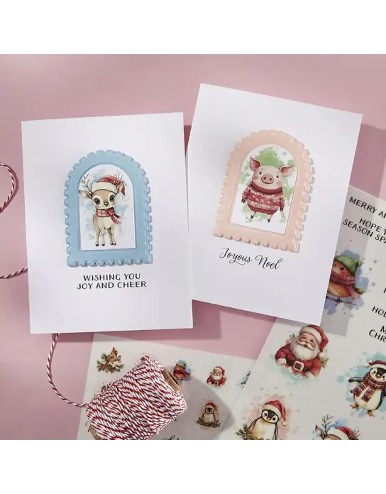 SPELLBINDERS SPELLBINDERS HOLIDAY MAGIC COLLECTION HOLIDAY MAGIC RUB-ON TRANSFERS