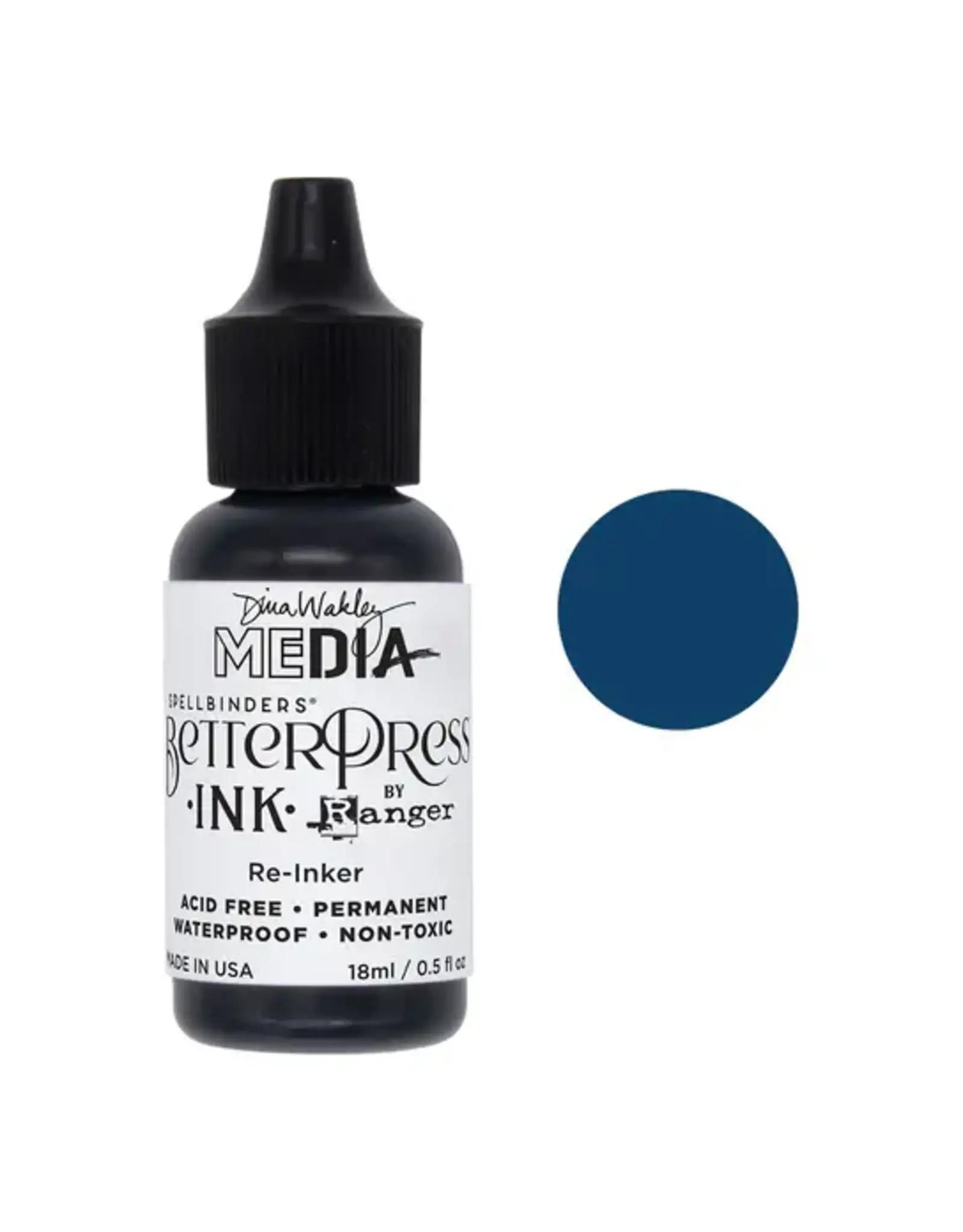 SPELLBINDERS SPELLBINDERS BETTERPRESS DINA WAKLEY SAPPHIRE REINKER 0.5oz