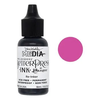 SPELLBINDERS SPELLBINDERS BETTERPRESS DINA WAKLEY MAGENTA REINKER 0.5oz