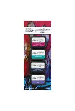 SPELLBINDERS SPELLBINDERS BETTERPRESS DINA WAKLEY HAPPY INK MINI SET 4/PK