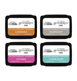 SPELLBINDERS SPELLBINDERS BETTERPRESS DINA WAKLEY DINA'S FAVES INK MINI SET 4/PK